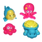 Резиновые игрушки для ванны Крошка Я «Морские друзья», в наборе 4 шт., виды МИКС - Фото 3