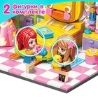 Конструктор Девчонки «Спальная комната», 2 минифигуры и 356 деталей - фото 25520074