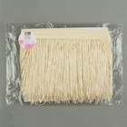 Тесьма декоративная «Бахрома», 15 см, 5±0.5 м, бежевая - Фото 2