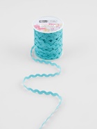 Тесьма отделочная «Вьюнчик», 5 мм, 27±1 м, голубая №187 - Фото 2