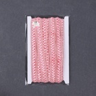 Тесьма декоративная «Самоса», 18 мм, 9,1 ± 0,5 м, цвет розовый - Фото 3