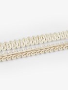 Тесьма декоративная «Шанель», 8 мм, 10±1 м, бежевая - Фото 2