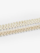 Тесьма декоративная «Шанель», 8 мм, 10±1 м, бежевая - Фото 3