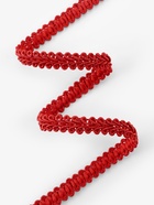 Тесьма декоративная «Шанель», 8 мм, 10±1 м, красная - Фото 4