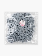 Тесьма декоративная с помпонами, 25±5 мм, 8±0.5 м, серая - Фото 4