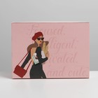 Коробка подарочная складная, упаковка, «GIRL», 25 х 18 х 10 см - фото 24116619