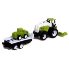 Комбайн инерционный «Фермер», с трактором и прицепом, МИКС - Фото 4