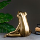 Фигура "Лягушка" бронза, 28см - фото 21453720