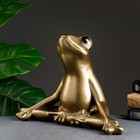 Фигура "Лягушка" бронза, 28см - фото 21453721