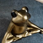 Фигура "Лягушка" бронза, 28см - фото 21453722