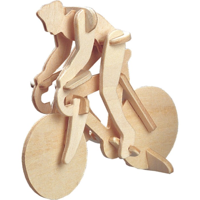 3D-модель сборная деревянная Чудо-Дерево «Велосипедист» - Фото 1