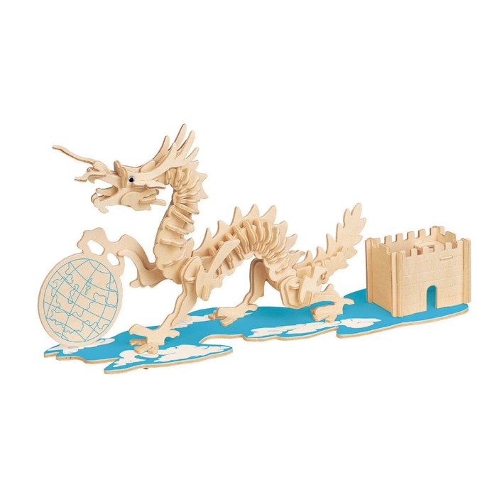 3D-модель сборная деревянная Чудо-Дерево «Подставка Дракон»