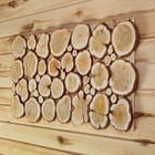 Панно из можжевельника 40х80 см - фото 22689659