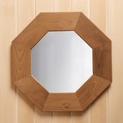 Зеркало восьмиугольное "Сота" термо, 48х48х3 - фото 109713445