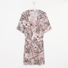 Комплект домашний (халат/сорочка) женский, цвет светло-розовый, размер 50 - фото 9523913