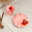Чайная пара "Лотос розовый", деколь, 2 предмета, блюдце, кружка 0.2 л, микс - Фото 8