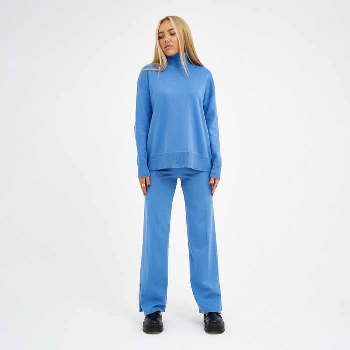 Blue Straitjacket Soft Polar One Piece Pajama Onesie ABDL / Adult