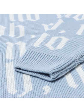 Джемпер женский MIST Knitwear, размер 44-46, голубой 7413796