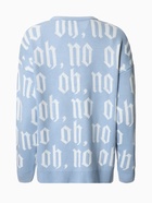 Джемпер женский MIST Knitwear, размер 48-50, голубой - Фото 11