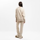 Костюм женский (джемпер, брюки) MIST, размер 48-50, бежевый - Фото 3
