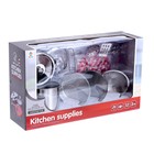 УЦЕНКА Набор металлической посуды «Готовим ужин», 11 предметов (помята упаковка) 7651864