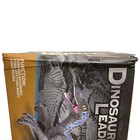 Динозавр радиоуправляемый «Велоцираптор», свет и звук, работает от аккумулятора, цвет серый, уценка (помята упаковка) - Фото 7