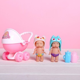 {{photo.Alt || photo.Description || 'УЦЕНКА Набор пупсов «Малышки», 2 шт., с коляской, с аксессуарами, МИКС'}}