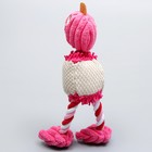 Игрушка текстильная "Веселый фламинго", 28 х 6 см 7112293 - фото 16015527