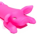 Игрушка пищащая "Буженина" для собак, 13 см, розовая - Фото 4