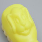 Игрушка пищащая "Зубная щётка" для собак, 15 х 5 см, жёлтая - Фото 4