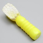 Игрушка пищащая "Зубная щётка" для собак, 15 х 5 см, жёлтая - Фото 5