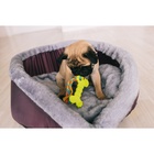 Игрушка жевательная с канатом «Кость с хвостом», синяя  (артикул 7159784)  большой выбор товаров оптом и в розницу по низким ценам с доставкой