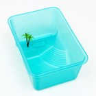 Отсадник для черепах «Озеро» с крышкой, 33×23.5×14 см - Фото 6