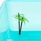 Отсадник для черепах «Озеро» с крышкой, 33×23.5×14 см - Фото 8