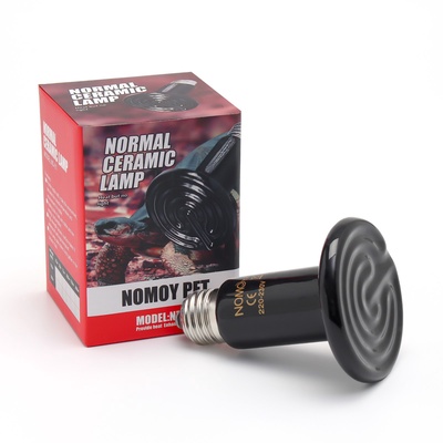 Обогреватель керамический NomoyPet для террариума, 75 Вт, цоколь Е27