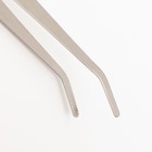 Пинцет для террариума NomoyPet из нержавеющей стали, изогнутый, 30 см - Фото 3