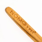 Пинцет для террариума NomoyPet из бамбука, изогнутый, 16.5 см - Фото 4