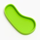 Кормушка для террариума, 10×5×1.1 см, зелёная - Фото 1