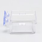 Кормушка NomoyPet для террариума на присосках, 10×4×7.5 см - Фото 2