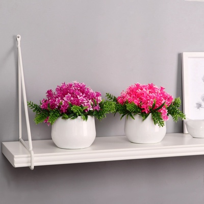 Искусственный цветок в горшке «Гиацинт», 9×12 см, МИКС