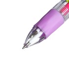 Ручка-прикол шариковая Calligrata «Зайка», 4-цветная, резиновый упор, МИКС - Фото 3