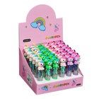 Ручка-прикол шариковая Calligrata «Зайка», 4-цветная, резиновый упор, МИКС 7331821