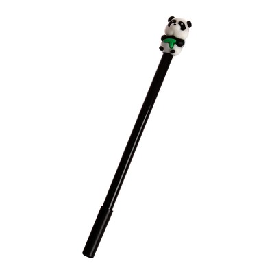 Ручка гелевая-прикол "Панда", МИКС