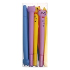 Ручка-прикол Calligrata «Котик», чёрный стержень, гелевая, МИКС  (артикул 7345840)  большой выбор товаров оптом и в розницу по низким ценам с доставкой