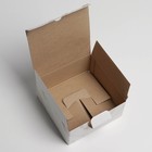 Коробка подарочная сборная, упаковка, «8 марта», 15 х 15 х 7 см - фото 6523641
