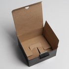 Коробка подарочная сборная, упаковка, «23 февраля, танк», 15 х 15 х 7 см - фото 6523650
