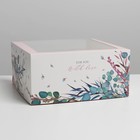 Коробка для торта с окном «Краски» 23 х 23 х 11 см - фото 9525002