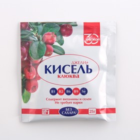 Кисель Джели + клюква, 25 г