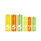 Набор алкалиновых батареек Xiaomi ZMI Rainbow (12 АА + 12 ААА), LR24-BOX, 1.5 В, 24 шт. - Фото 2