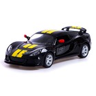 Машина металлическая 2012 Lotus Exige S, 1:32, открываются двери, инерция, цвет чёрный - Фото 1